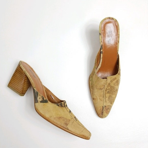 moda in pelle mules